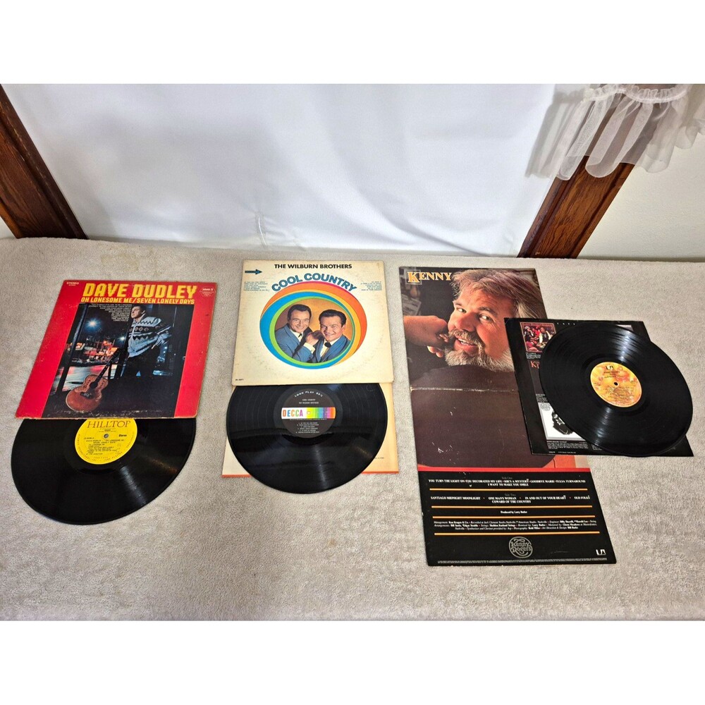 Hilltop Dave Dudley Oh Lonesome Me/Seven Lonely Days Vinyl LP 33 RPM JS-6095-A